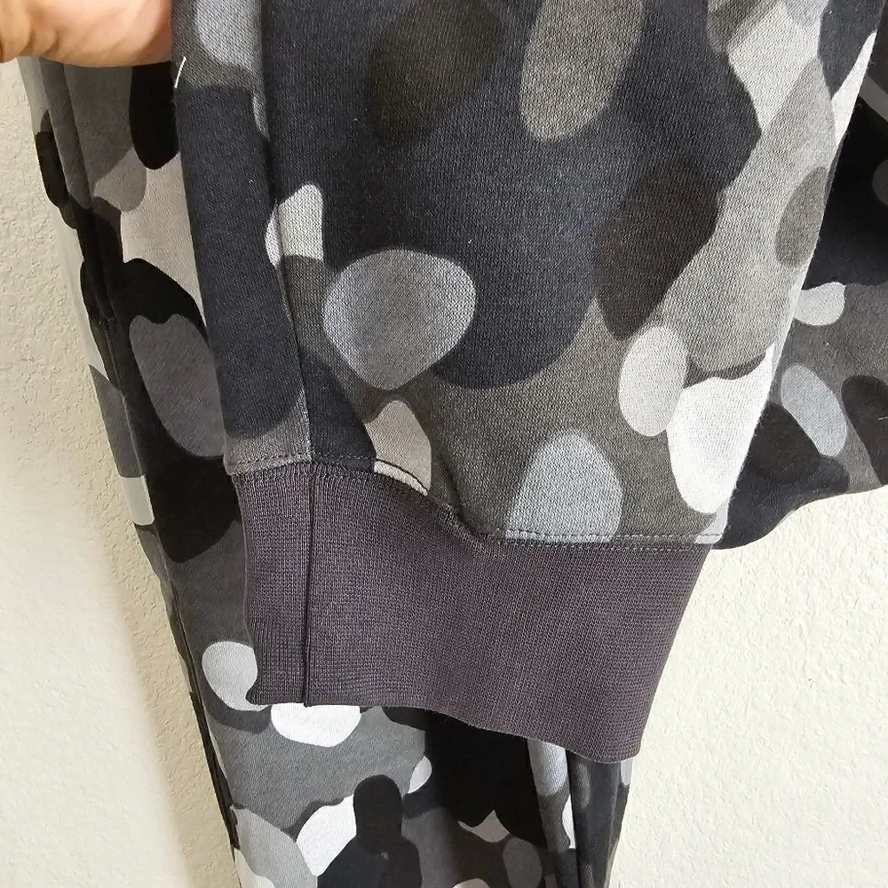 Nike Sportswear Club Fleece Joggers Pants Men's M Camo Black Grey FB9023-060